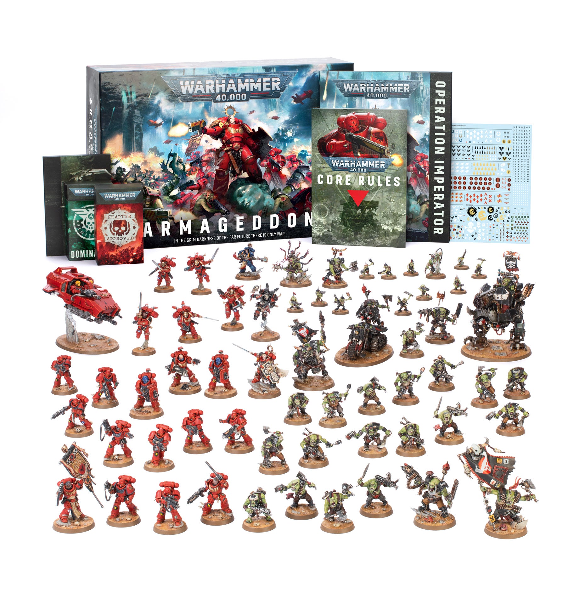 Games Workshop Warhammer 40K Armageddon Core Game  GW-2026-40-01