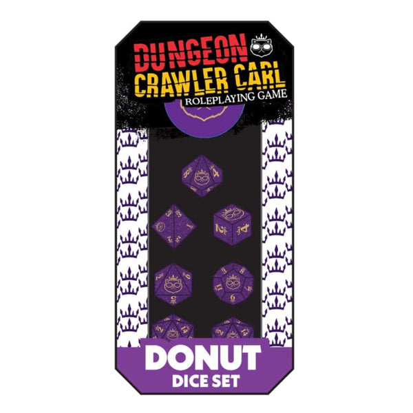 Dungeon Crawler Carl RPG Donut'S Enchanted Crown Of The Sepsis Whore Dice Set RGS02951