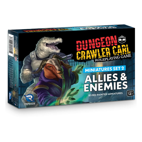 Dungeon Crawler Carl RPG Miniatures Set 2 Enemies And Allies RGS02993