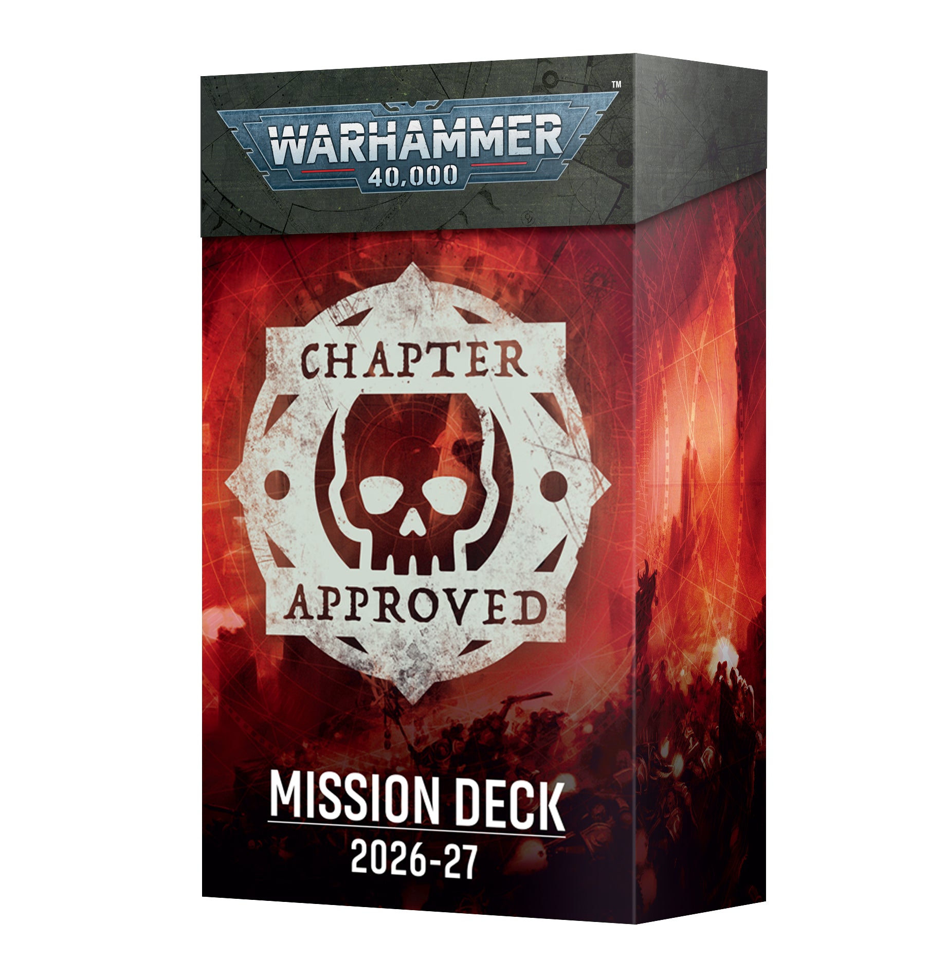 Games Workshop Warhammer 40K Wh40K Chapter Approved Mission Deck 2026-2027 English Cards GW-202627-40-65