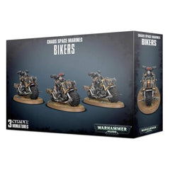 Games Workshop Warhammer 40K Chaos Space Marines Bikers 43-08