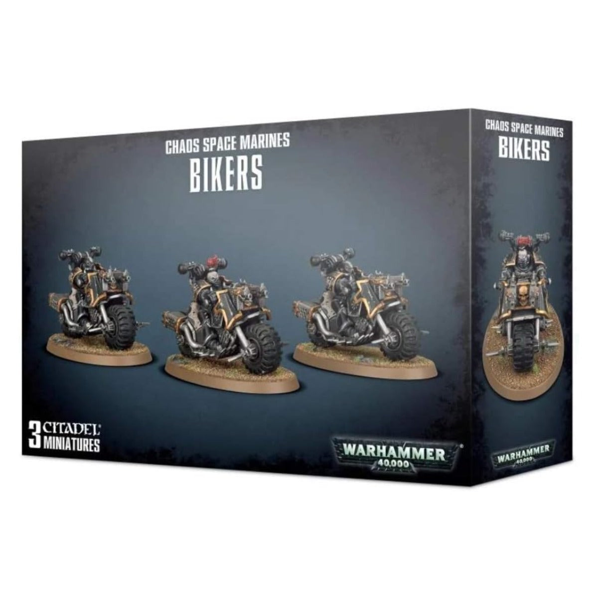 Games Workshop Warhammer 40K Chaos Space Marines Bikers 43-08