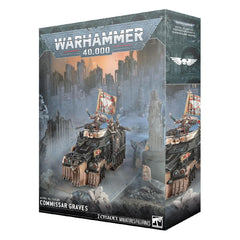 Games Workshop Warhammer 40K Astra Militarum Commissar Graves Plastic Box 47-58