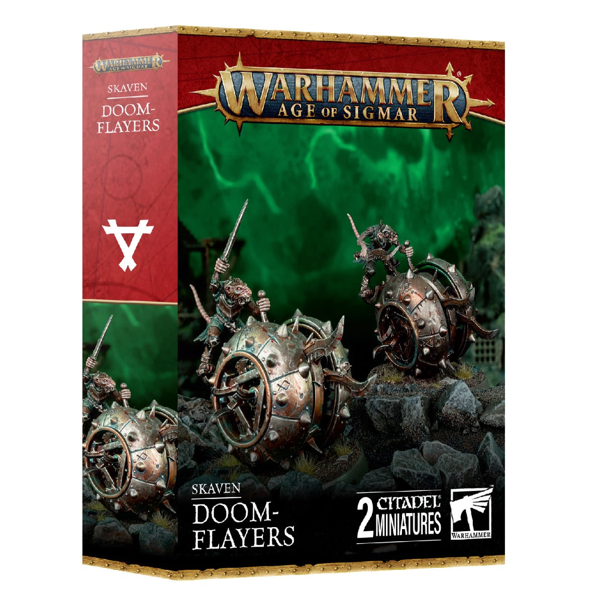 Games Workshop Warhammer Age Of Sigmar Skaven Doom Flayers Plastic Box 90-41