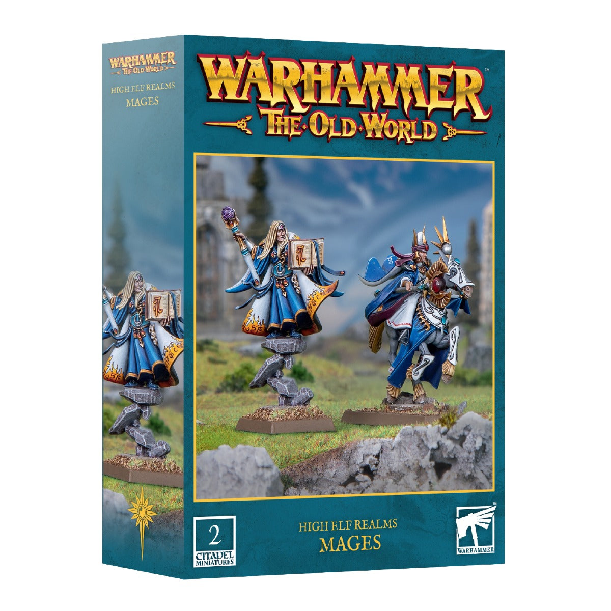 Games Workshop Warhammer The Old World High Elf Realms Mages 13-04