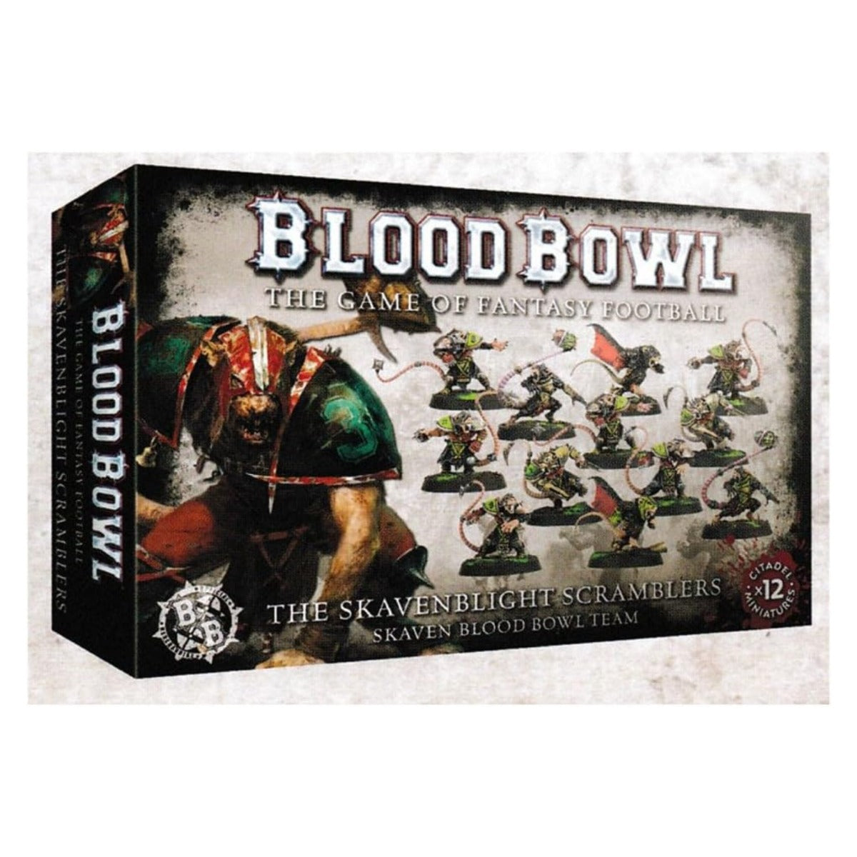 Games Workshop Blood Bowl Team The Game of Fantasy Football The Skaven blight Scramblers Miniature 200-11