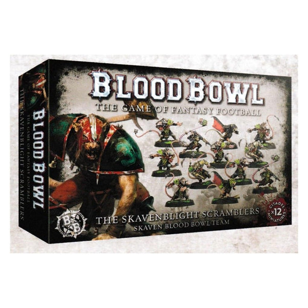 Games Workshop Blood Bowl Team The Game of Fantasy Football The Skaven blight Scramblers Miniature 200-11