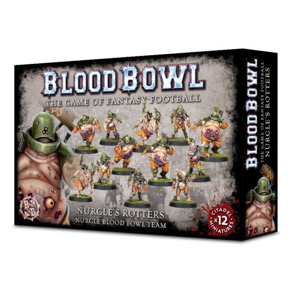 Games Workshop Blood Bowl Team The Game of Fantasy Football Nurgle's Rotters Miniature 200-57
