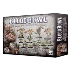 Games Workshop Blood Bowl Team The Game of Fantasy Football Fire Mountain Gut Busters Orge Team Miniature 202-02