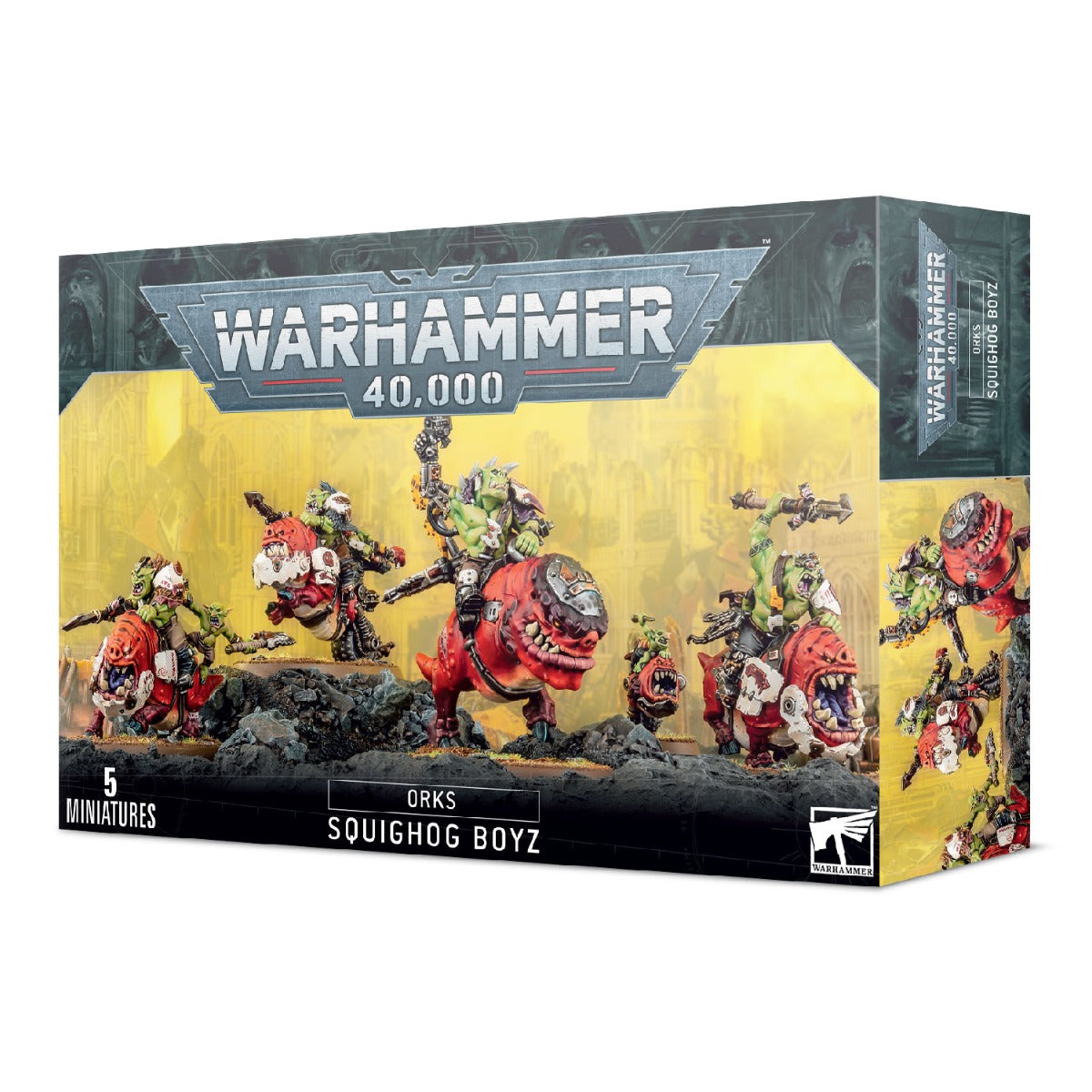 Games Workshop Warhammer 40K Orks Squighog Boyz 50-54