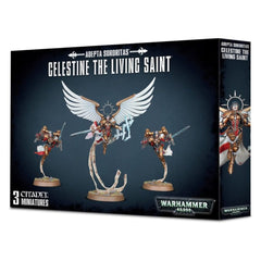 Games Workshop Warhammer 40K Adepta Sororitas Celestine The Living Saint Miniatures 52-58