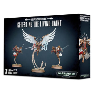 Games Workshop Warhammer 40K Adepta Sororitas Celestine The Living Saint Miniatures 52-58