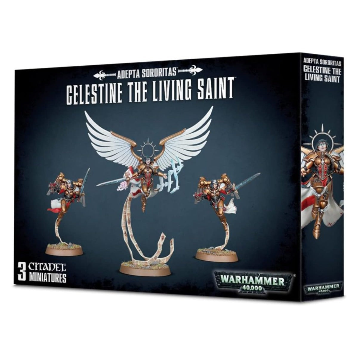 Games Workshop Warhammer 40K Adepta Sororitas Celestine The Living Saint Miniatures 52-58
