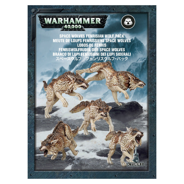 Games Workshop Warhammer 40K Space Marines Fenrisian Wolves 53-10