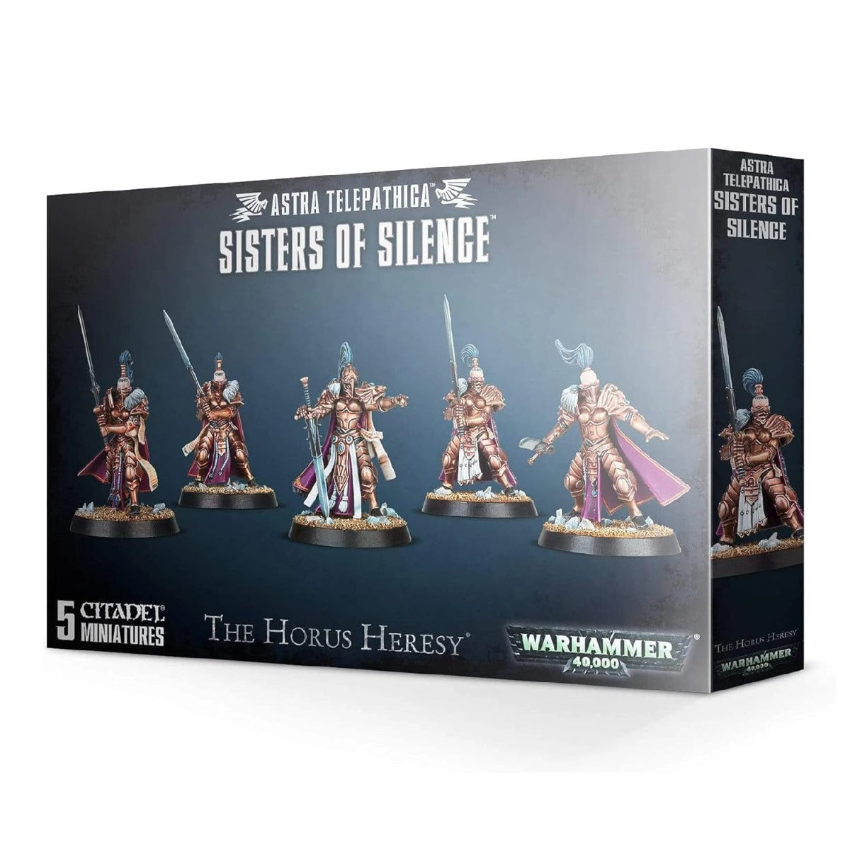 Games Workshop Warhammer 40K Adeptus Custodes Sisters of Silence Miniature can be used as Kill Team 01-08