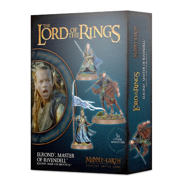 Games Workshop Middle Earth Lord of the Rings Strategy Battle Game Elrond Master of Rivendell 30-69