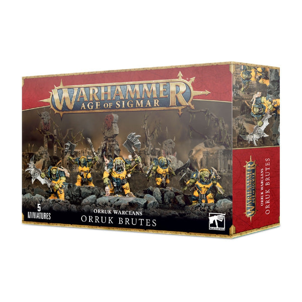Games Workshop Warhammer Age of Sigmar Orruk Warclans Orruk Brutes 89-29