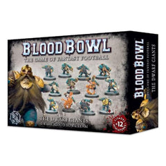 Games Workshop Blood Bowl Team The Game of Fantasy Football The Dwarf Giants Miniature 200-17