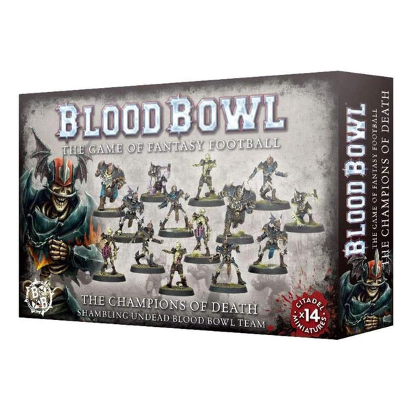 Games Workshop Blood Bowl Team The Game of Fantasy Football Champions of Death Shambling Undead Team Miniature 200-62