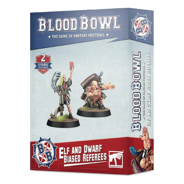 Games Workshop Blood Bowl Elf and Dwarf Biased Referees 202-16