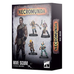 Games Workshop Warhammer 40K Necromunda Hive Scum 4x Citadel Miniatures 300-81