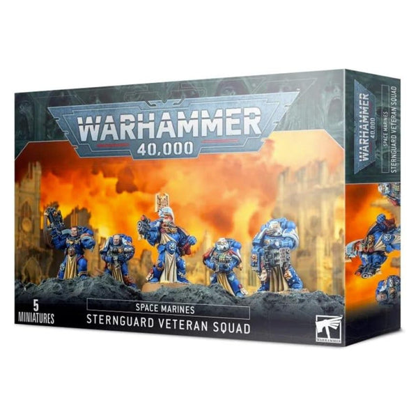Games Workshop Warhammer 40K Space Marines Sternguard Veteran Squad 48-19
