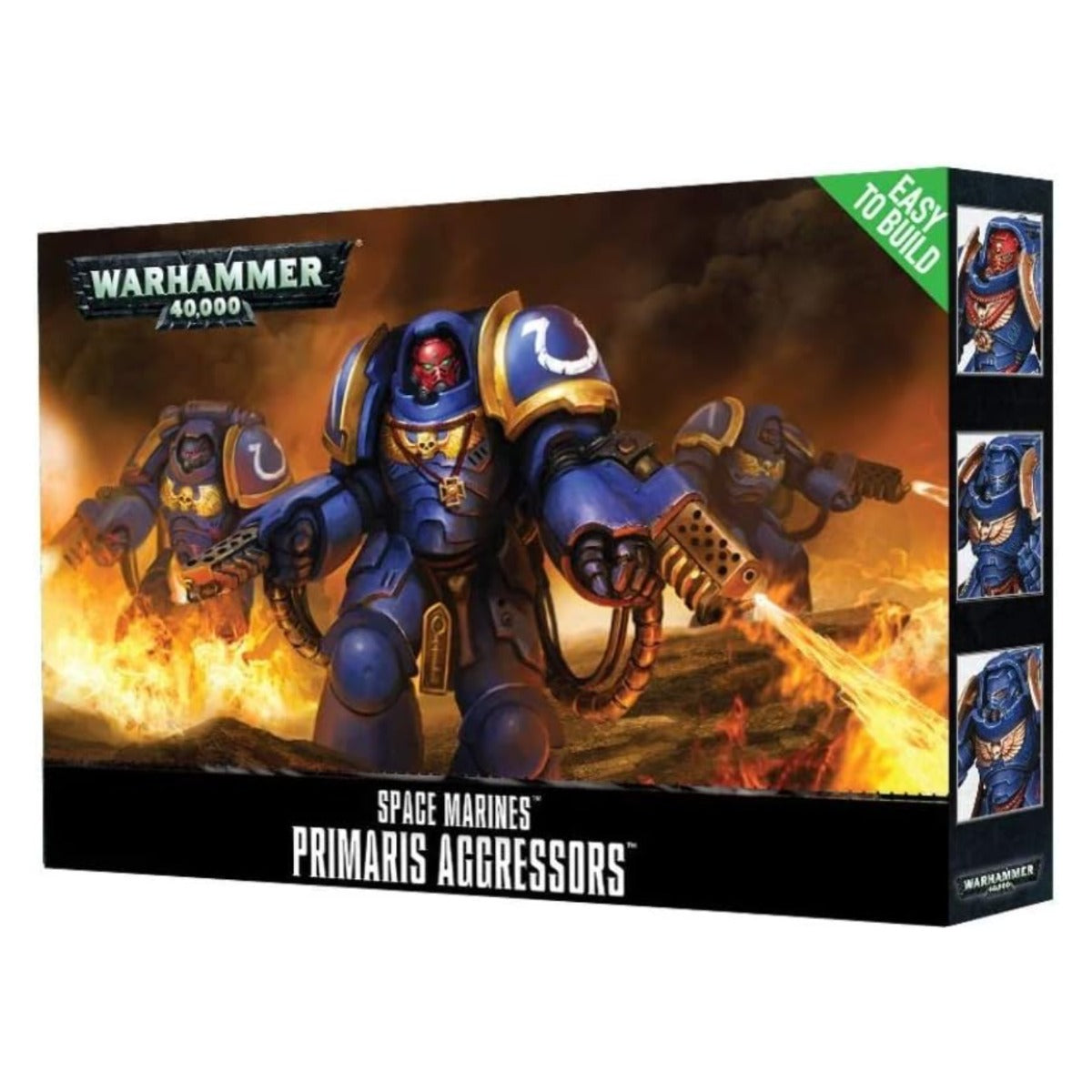 Games Workshop 99120101208 Space Marines Easy to Build Primaris Aggressors