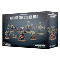 Games Workshop Warhammer 40k - Ork Warboss Grukk's Boss Mob