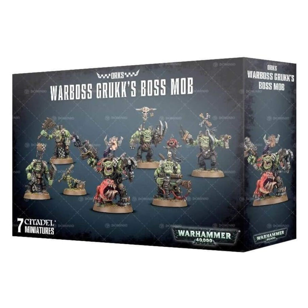 Games Workshop Warhammer 40k - Ork Warboss Grukk's Boss Mob
