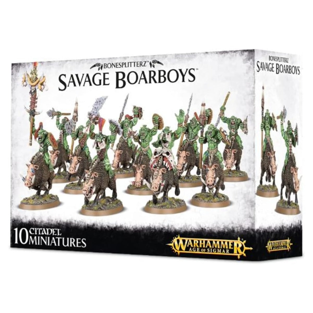 Games Workshop 99120209035 Bone Splitterz Savage Boar Boys Action Figure