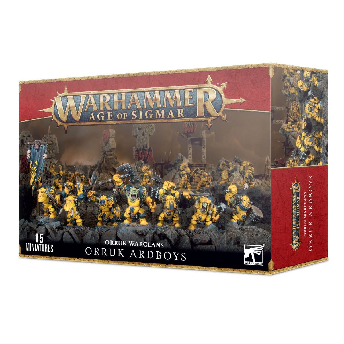 Games Workshop Warhammer Age of Sigmar Orruk Warclans Ardboys 89-21