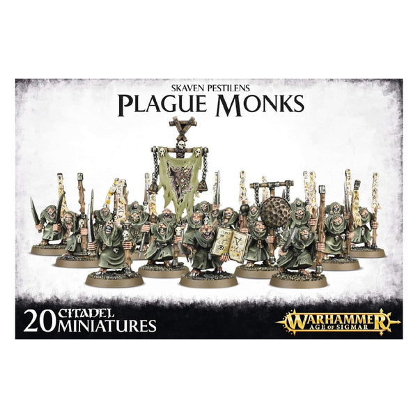Games Workshop Warhammer Age of Sigmar Skaven Pestilens Plague Miniature Set 90-12