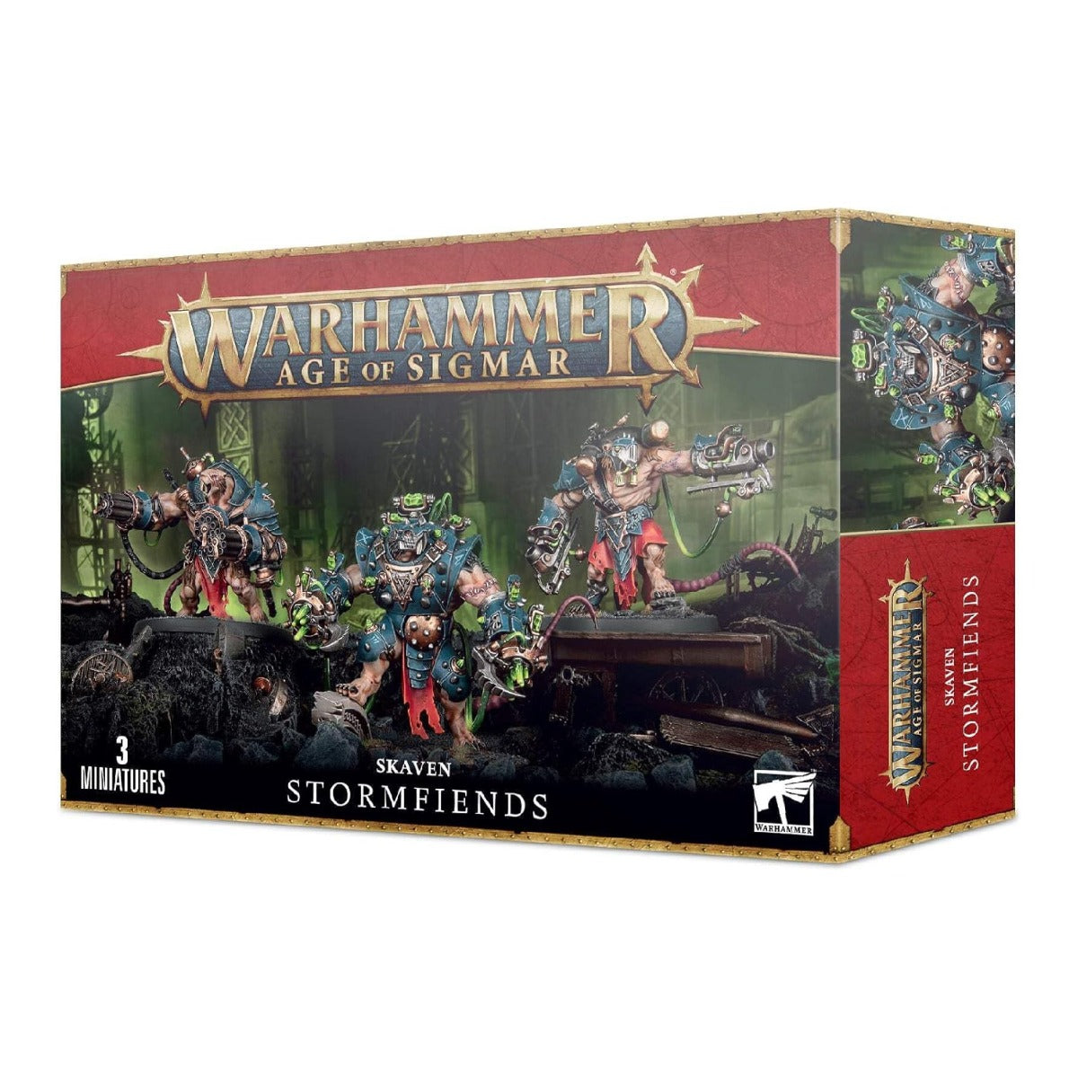 Games Workshop Warhammer Age of Sigmar Skaven Stormfiends 90-17