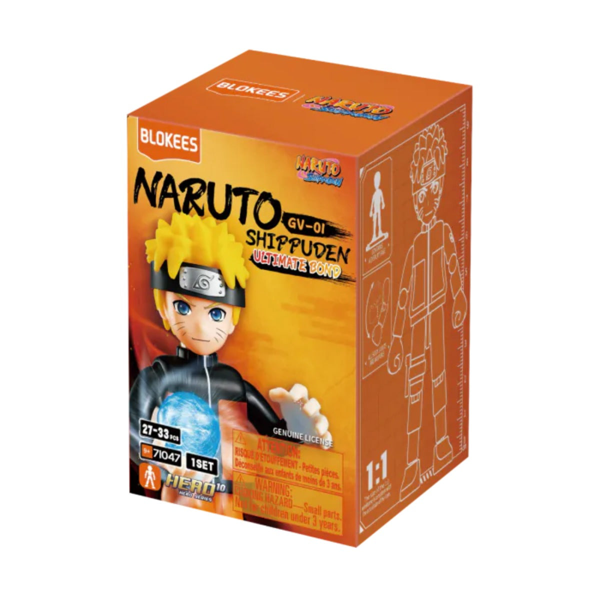 Blokees Naruto Galaxy Version Ultimate Bond (71047) Blind Single Pack (0326)