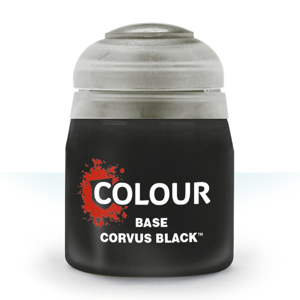 Games Workshop Citadel Base Paint Corvus Black 21-44