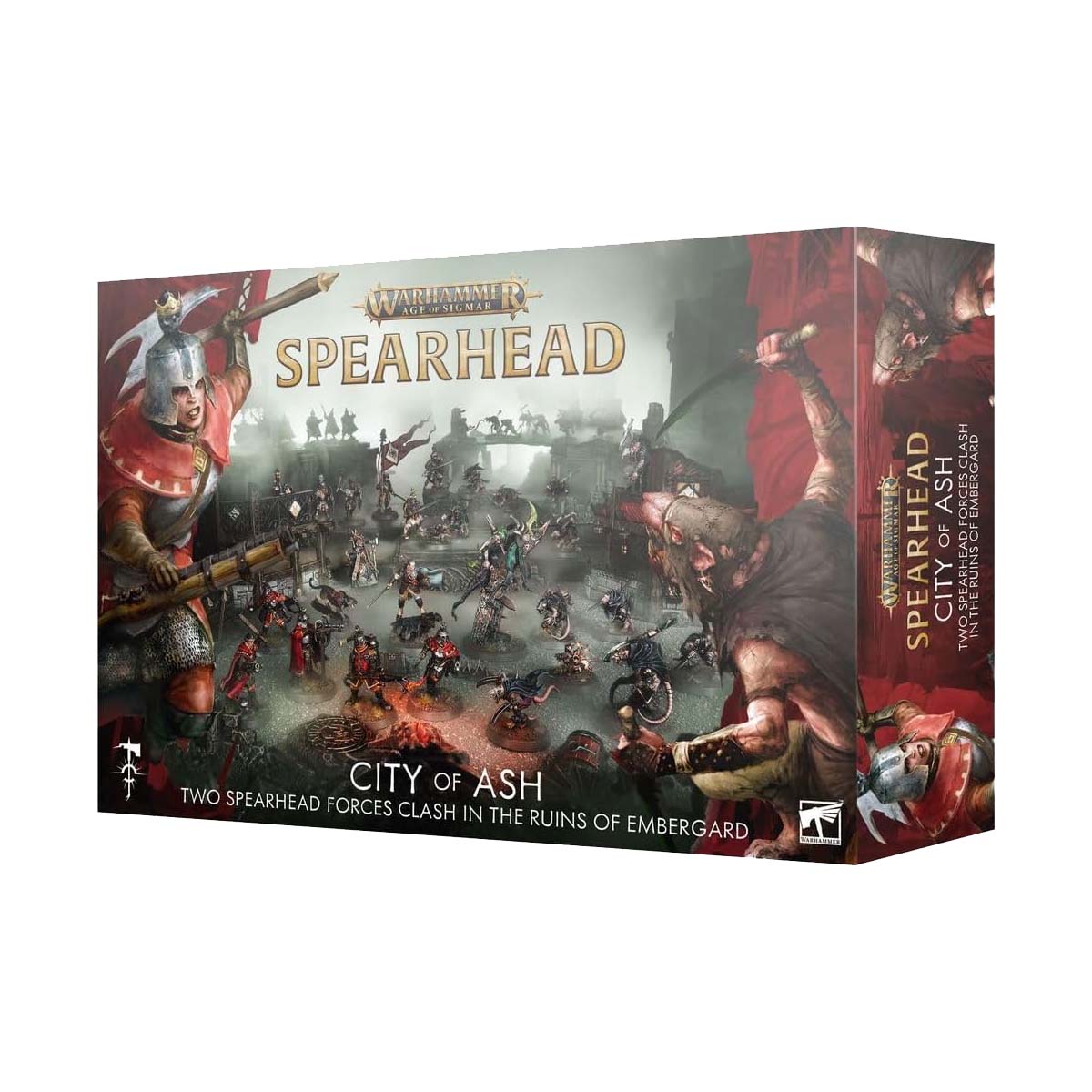 Games Workshop Warhammer Age Of Sigmar Spearhead City Of Ash English Core Game 70-801