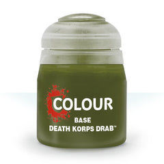 Games Workshop Citadel Base Paint Death Korp Drab 21-40