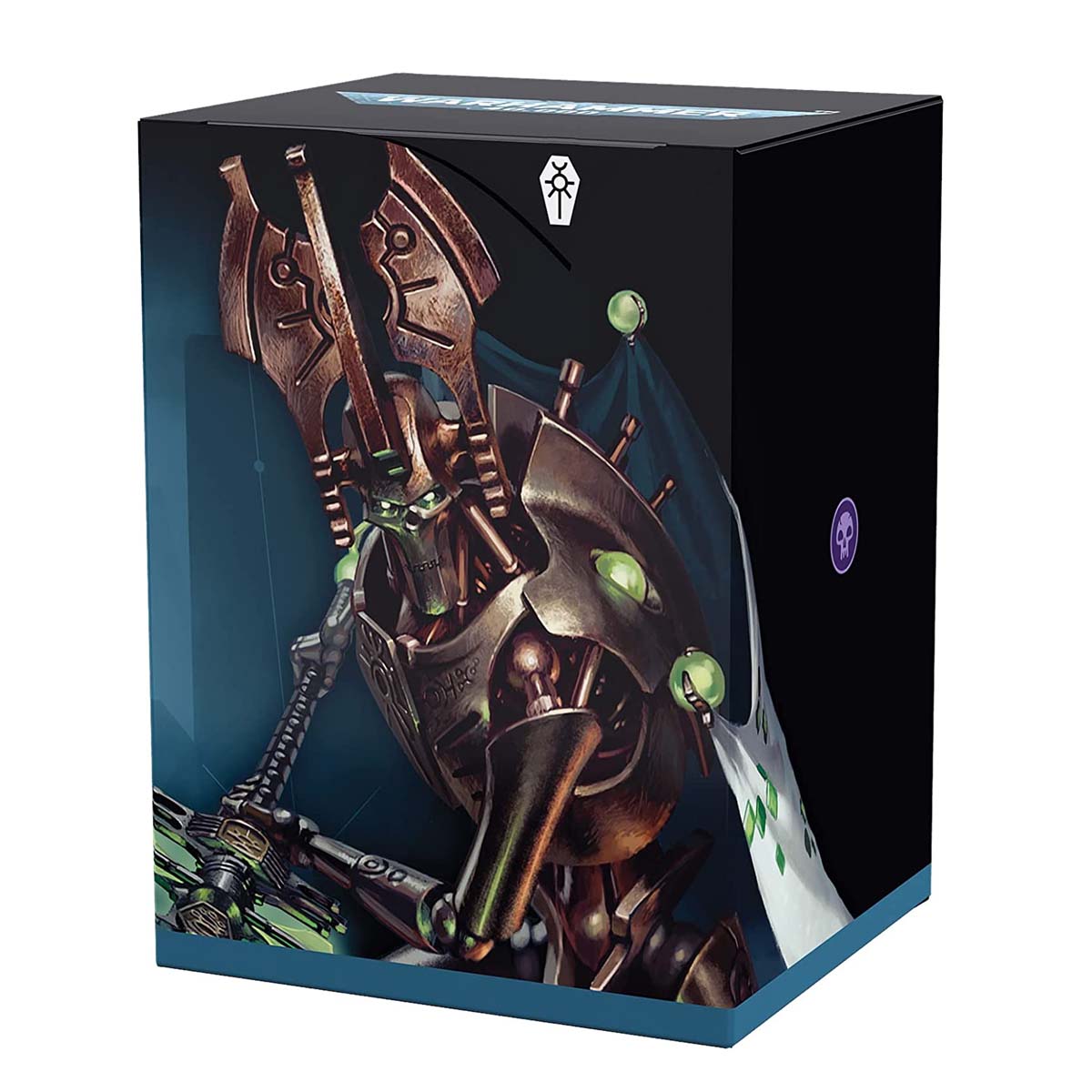 MTG Magic The Gathering CCG Universes Beyond Warhammer 40k Commander Deck Regular Necron Dynasties Mono-Black Single Pack WCMGWH40KCOM-NecronDynasties