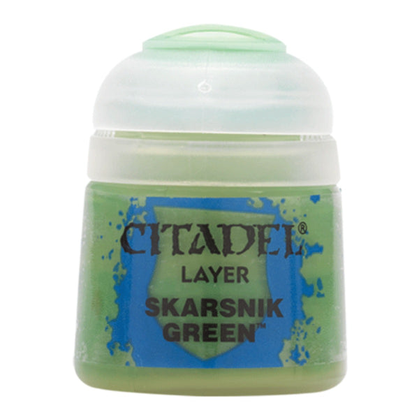Games Workshop Citadel Layer Paint Skarsnik Green 22-26