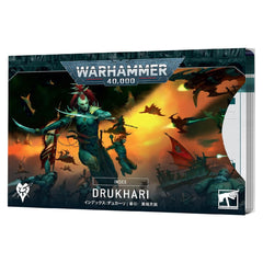 Games Workshop Warhammer 40K Xenos Armies Index Cards Drukhari English 72-45