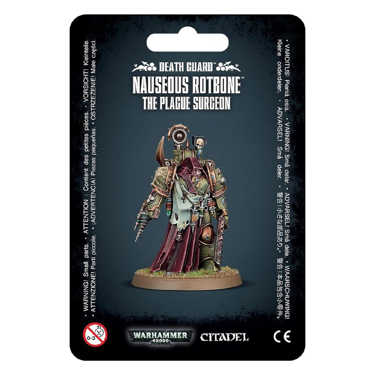 Games Workshop Warhammer 40k Death Guard Nauseous Rotbone Miniature 43-29
