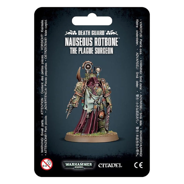 Games Workshop Warhammer 40k Death Guard Nauseous Rotbone Miniature 43-29