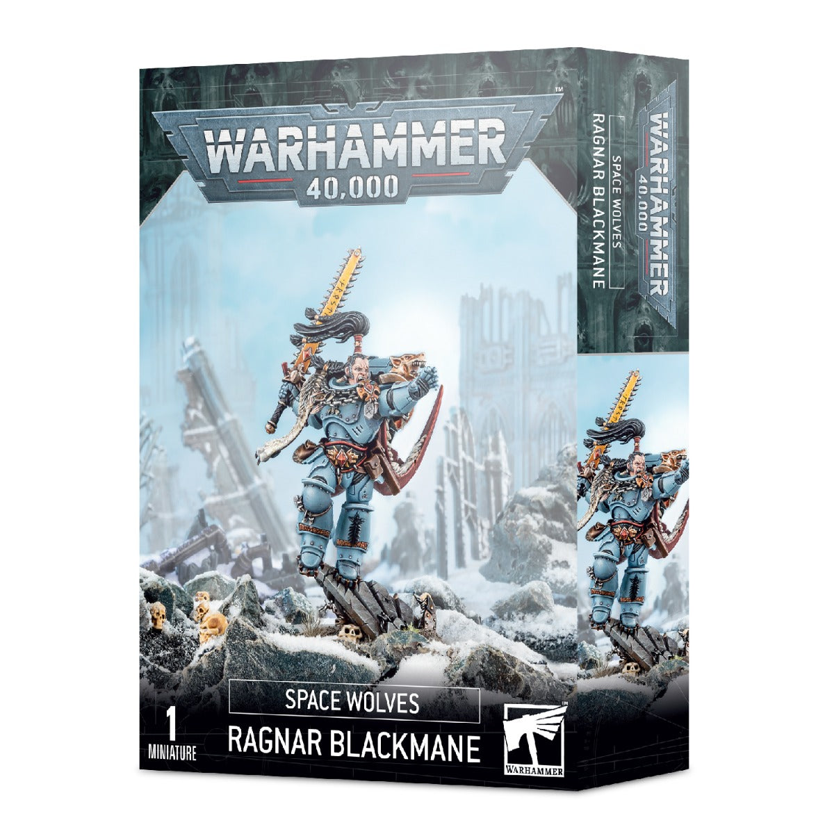 Games Workshop Warhammer 40K Space Marines Space Wolves Ragnar Blackmane 53-30