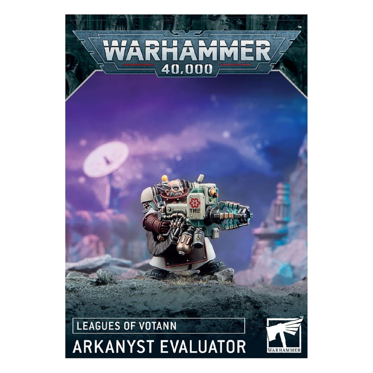 Games Workshop Warhammer 40K Leagues of Votann Arkanyst Evaluator Plastic Box 69-21