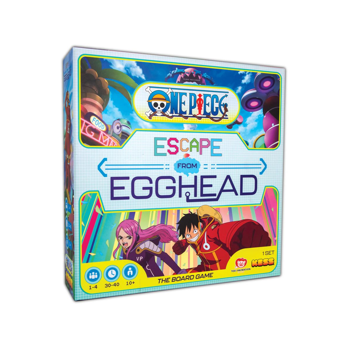 One Piece Escape From Egghead Island Official Anime Strategy Board Game KES3394