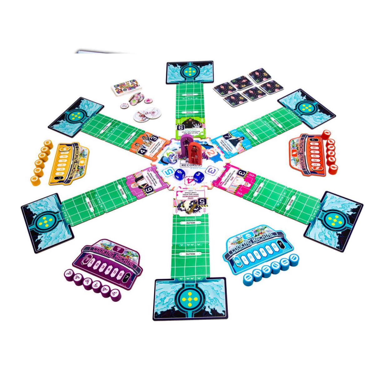 One Piece Escape From Egghead Island Official Anime Strategy Board Game KES3394