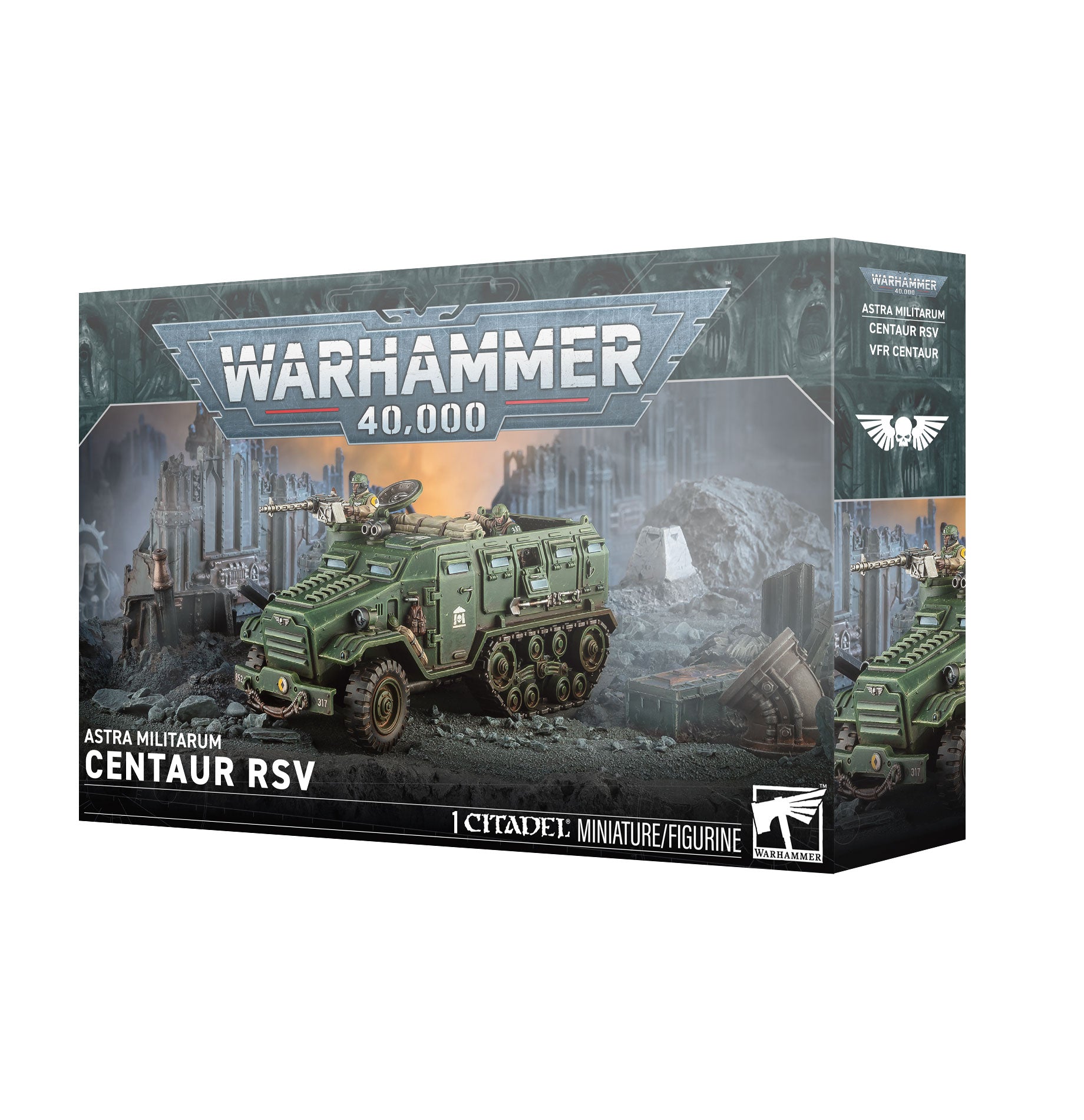 Games Workshop Warhammer 40K Astra Militarum Centaur Rsv Plastic Box 47-45