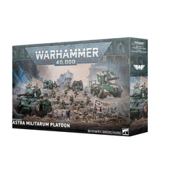 Games Workshop Warhammer 40K Astra Militarum Battleforce Platoon Plastic Box 47-48
