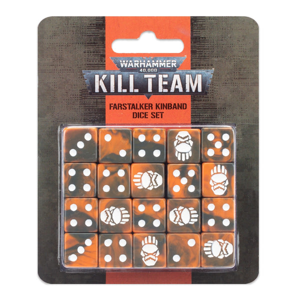 Games Workshop Warhammer 40K Kill Team Farstalker Kinband Dice 102-78