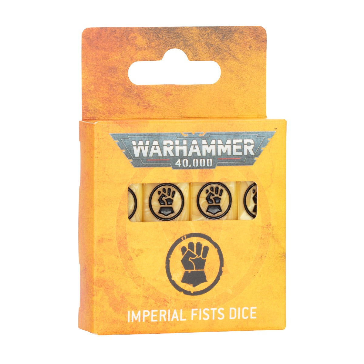 Games Workshop Warhammer 40K Imperial Fists Warhammer 40000 Dice 55-64